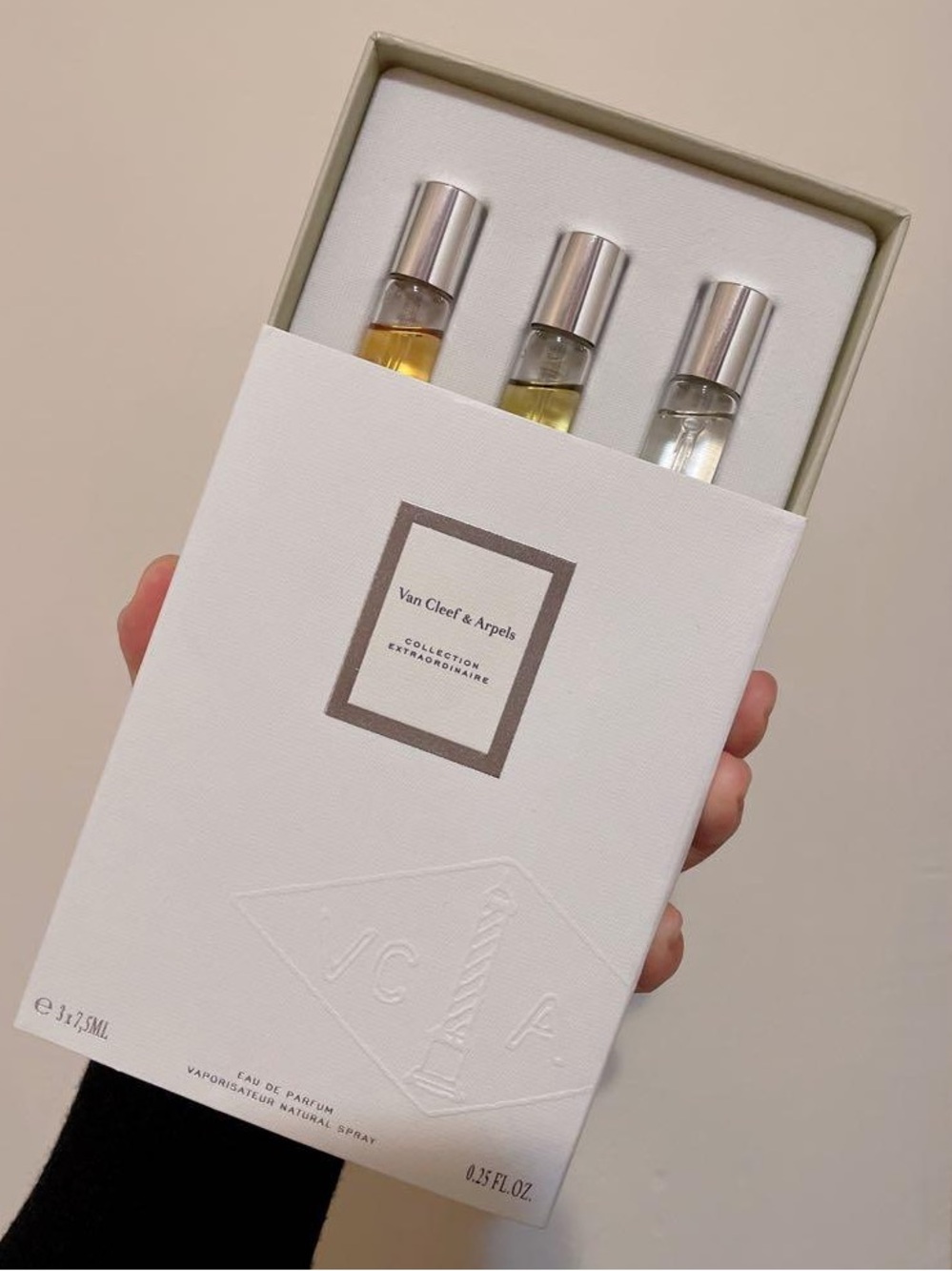 Van Cleef & Arpels 3-pc Discovery Kit 7.5ml x3 Collection Extraordinaire GWP